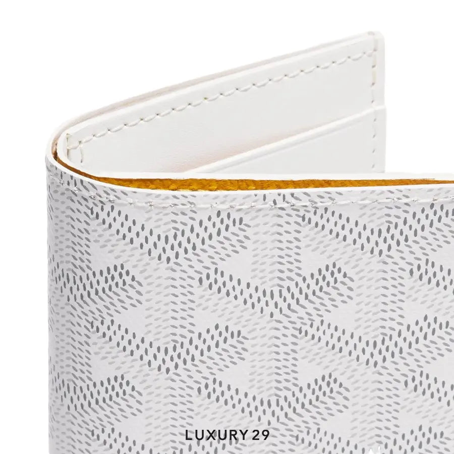 Goyard Saint-Pierre Card Wallet White GOYARD