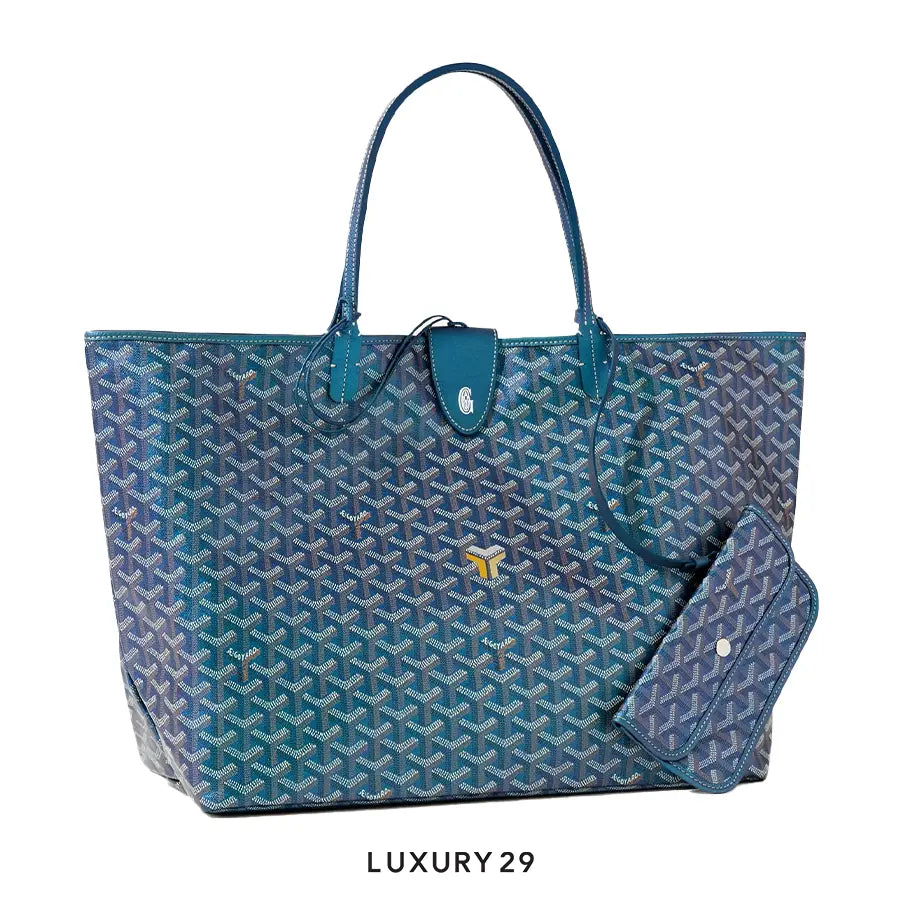 Goyard Saint Louis GM Bag 2024 Pearly Blue GOYARD