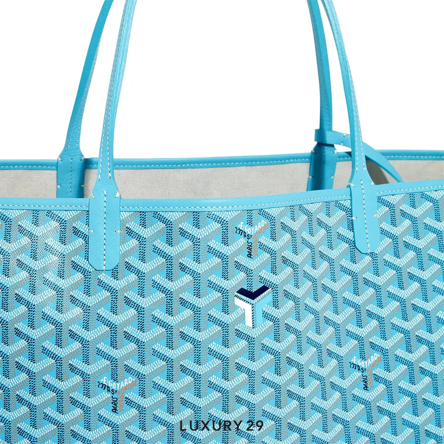 Goyard Saint Louis GM Bag and Balise Beach Towel Turquoise GOYARD