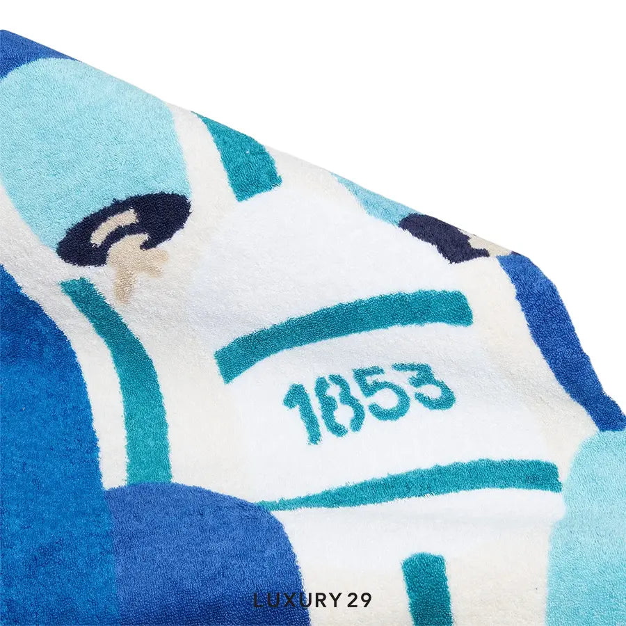 Goyard Saint Louis GM Bag and Balise Beach Towel Turquoise GOYARD