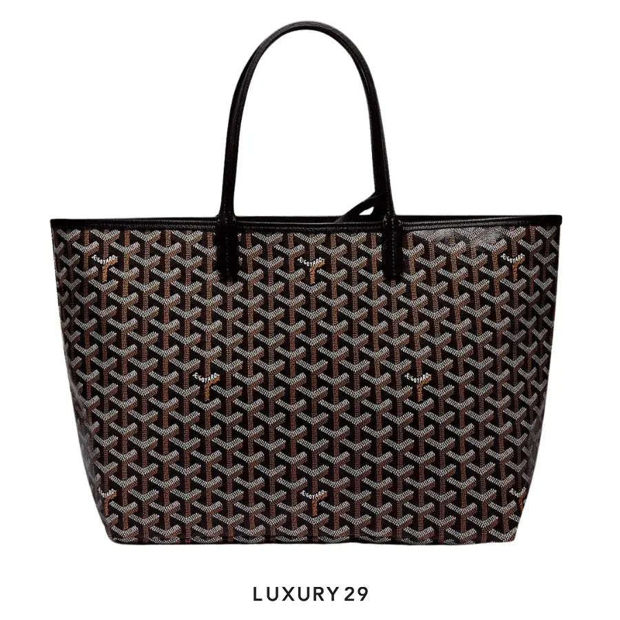 Goyard Saint Louis PM Bag Black GOYARD