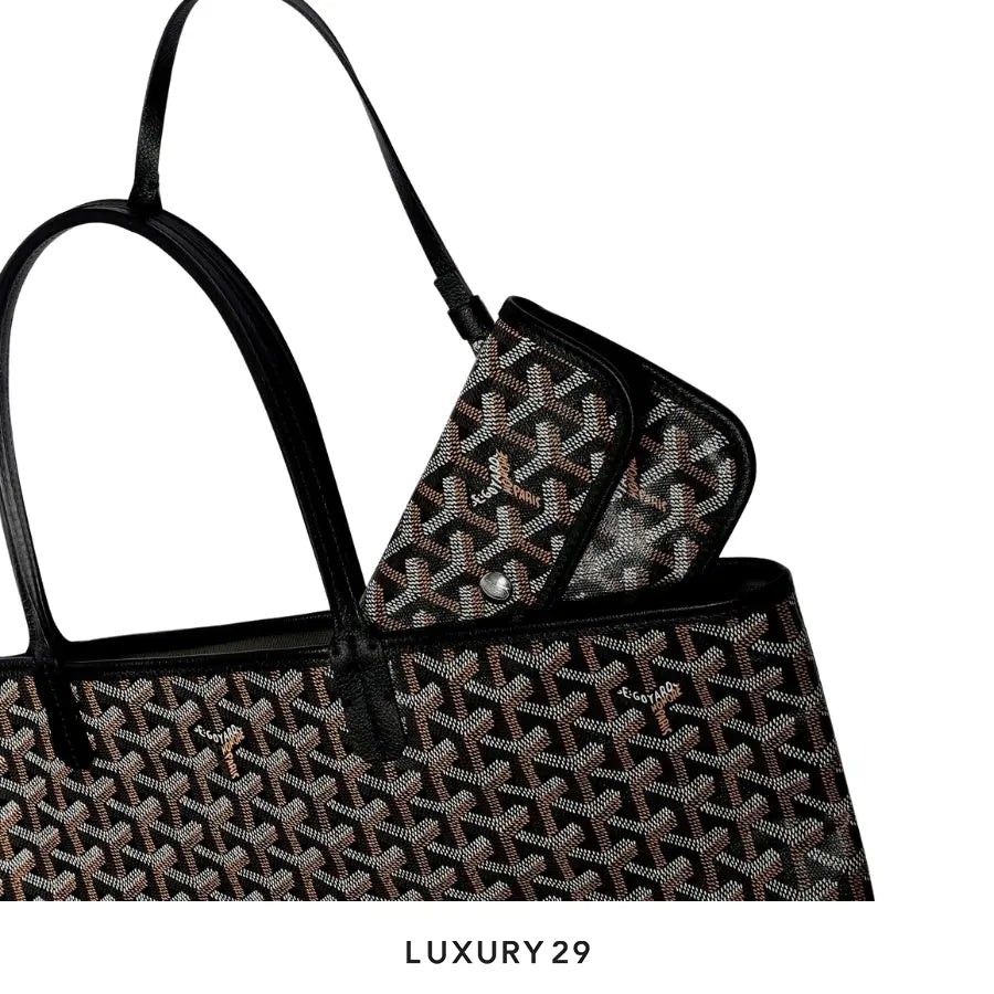 Goyard Saint Louis PM Bag Black GOYARD