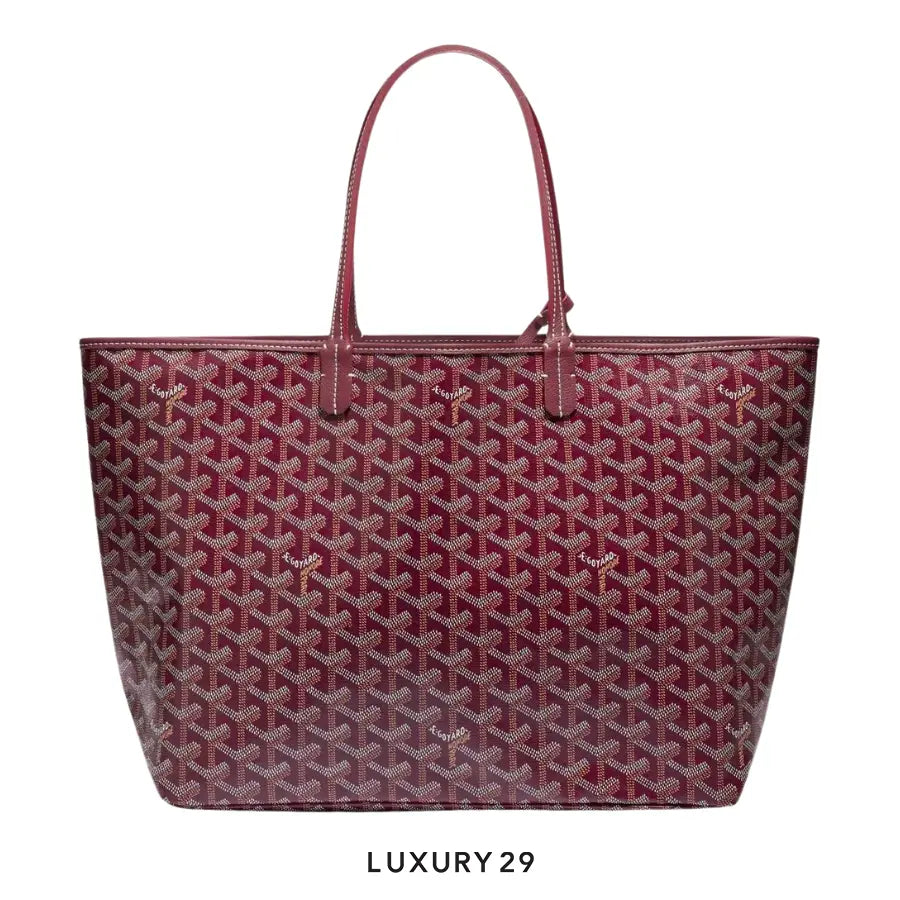 Goyard Saint Louis PM Bag Burgundy GOYARD