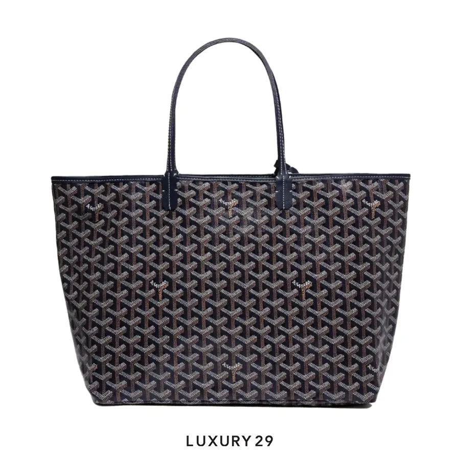 Goyard Saint Louis PM Bag Navy Blue