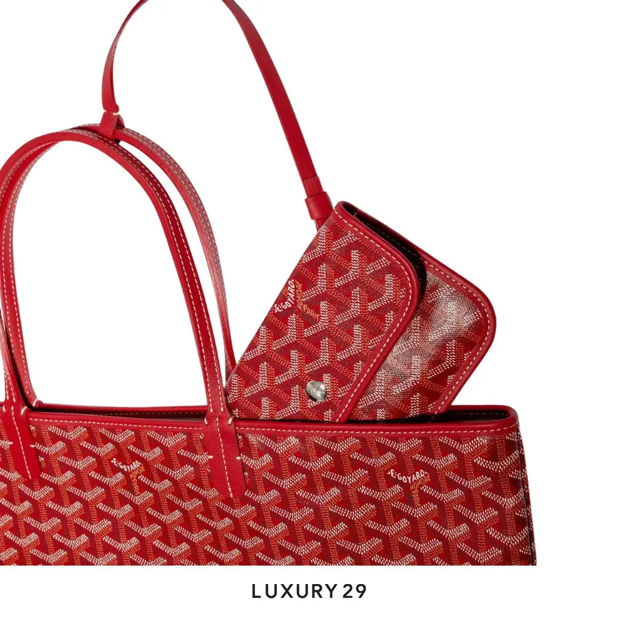 Goyard Saint Louis PM Bag Red GOYARD