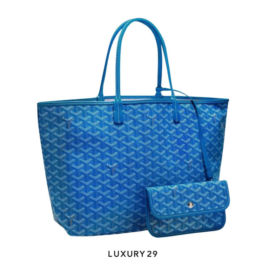 Goyard Saint Louis GM Bag Sky Blue GOYARD