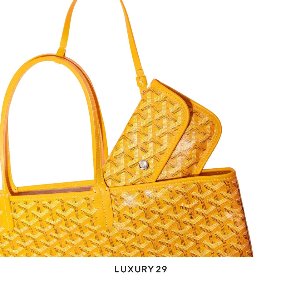 Goyard Saint Louis PM Bag Yellow GOYARD