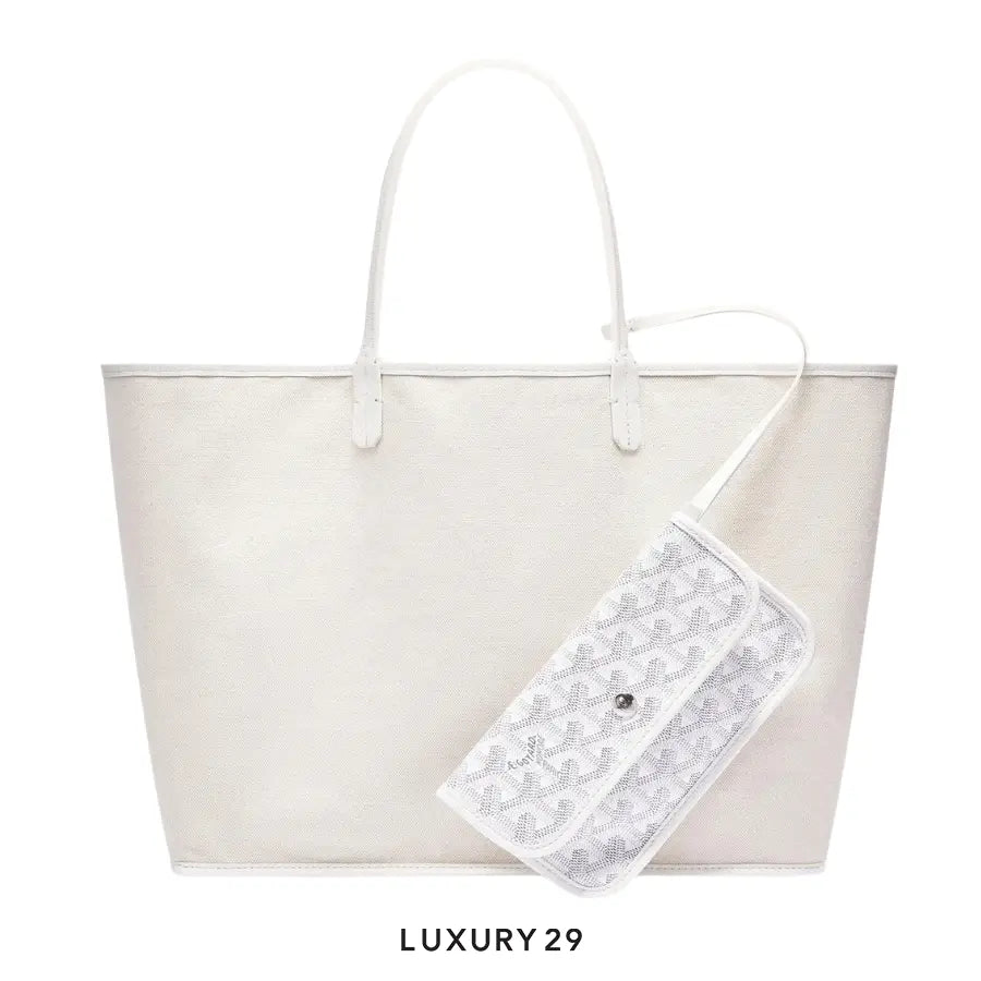 Goyard Saint Louis PM White GOYARD