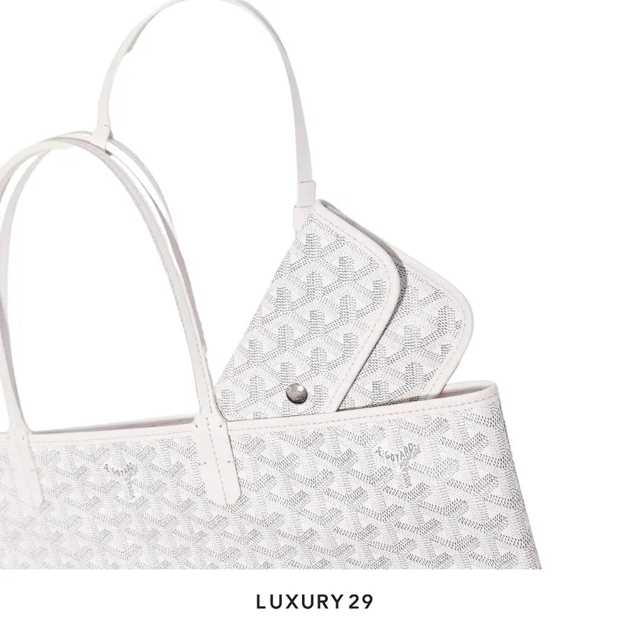 Goyard Saint Louis PM White GOYARD
