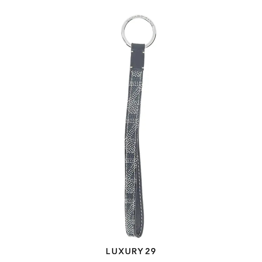Goyard Sesame Key Ring Gray