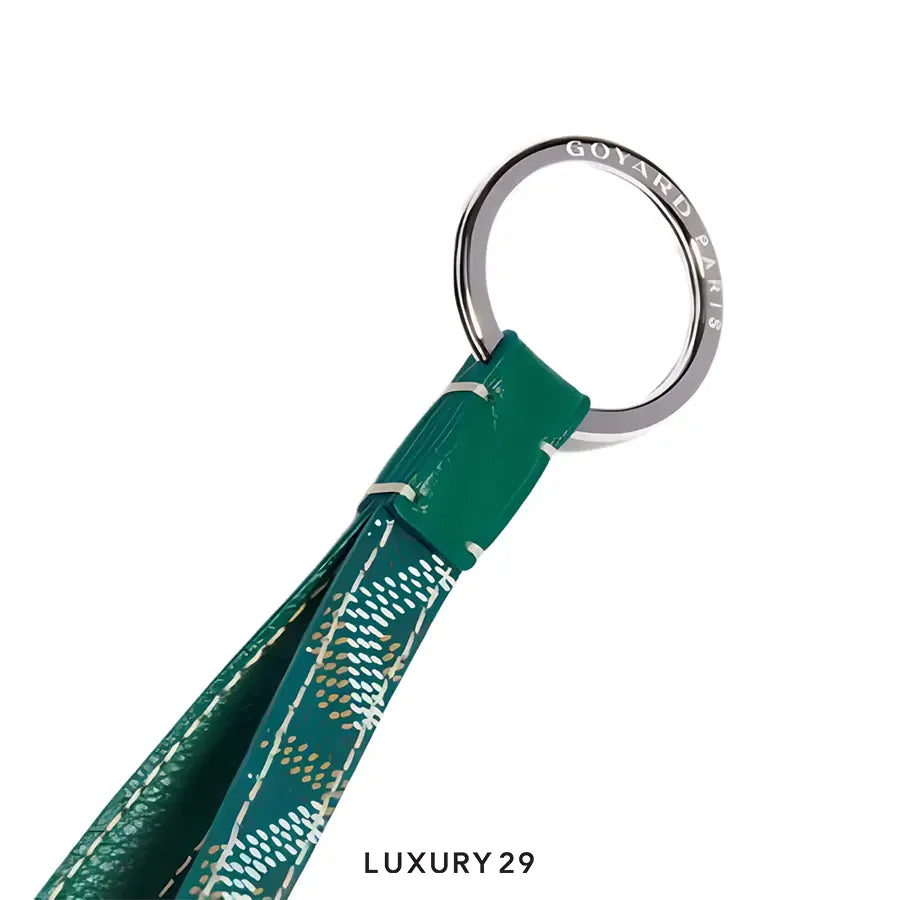 Goyard Sesame Key Ring Gray GOYARD