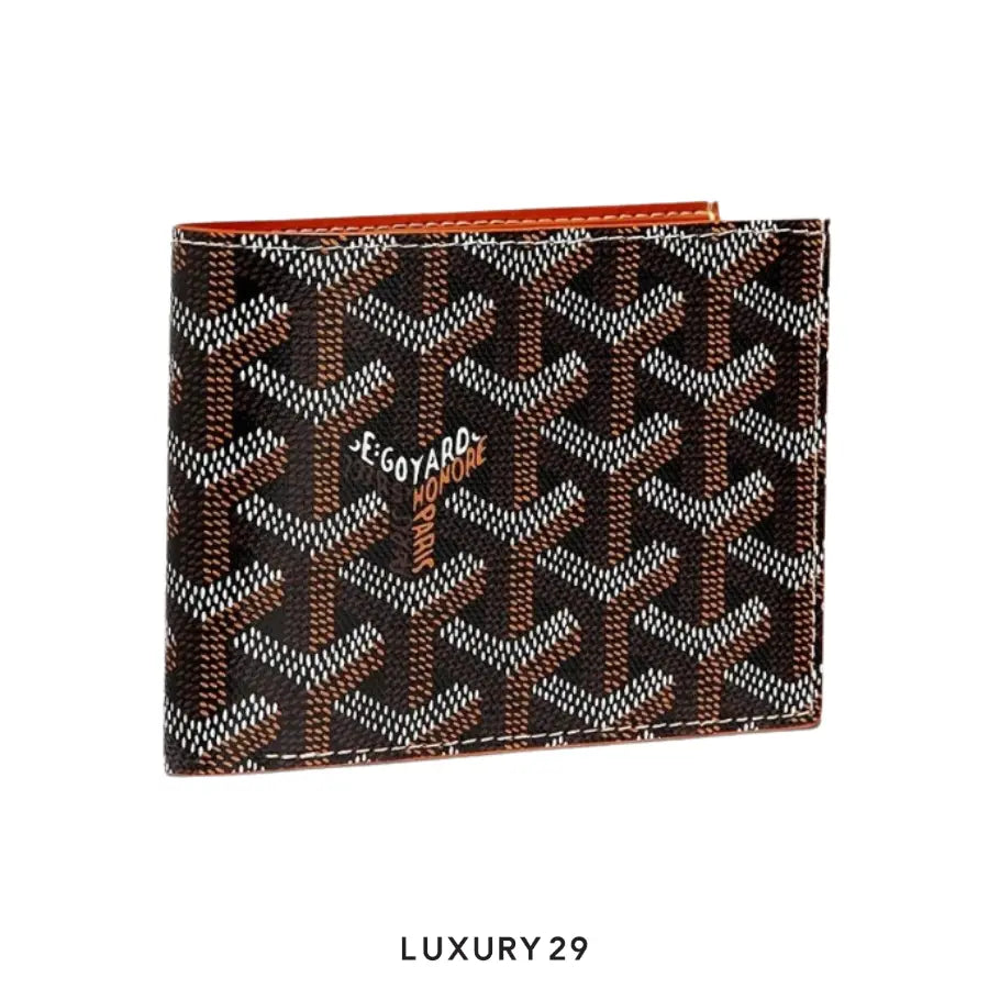 Goyard Victoire Wallet Black & Tan