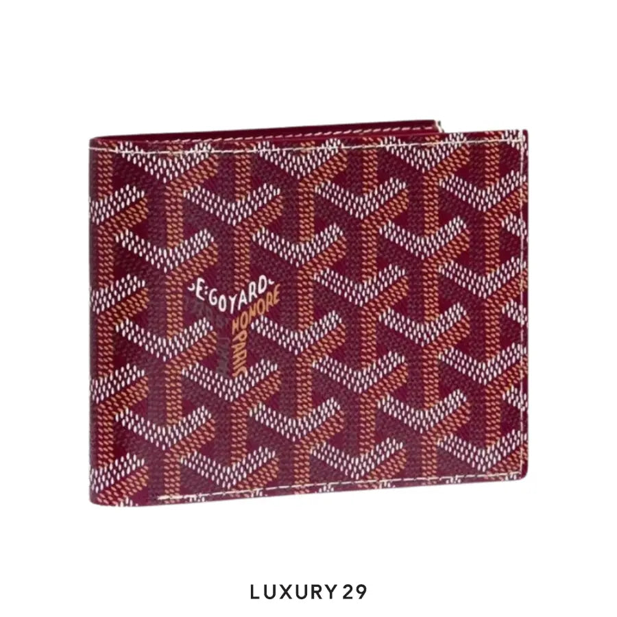 Goyard Victoire Wallet Burgundy