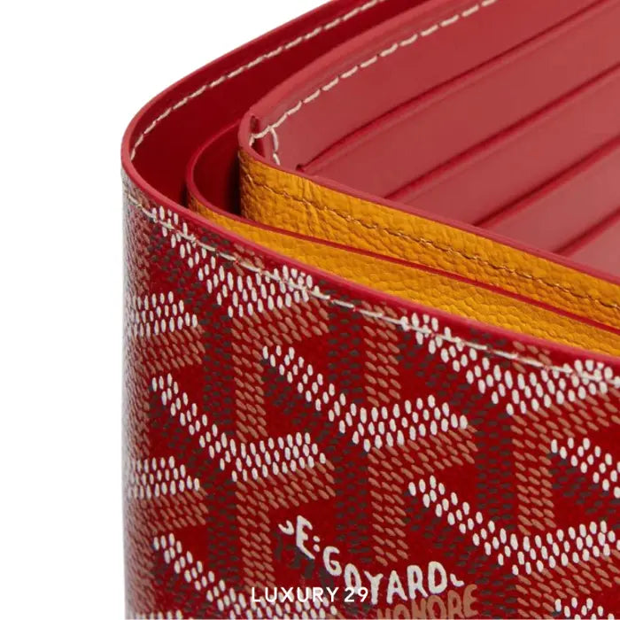 Goyard Victoire Wallet Red GOYARD