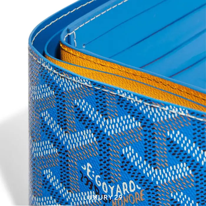 Goyard Victoire Wallet Sky Blue GOYARD