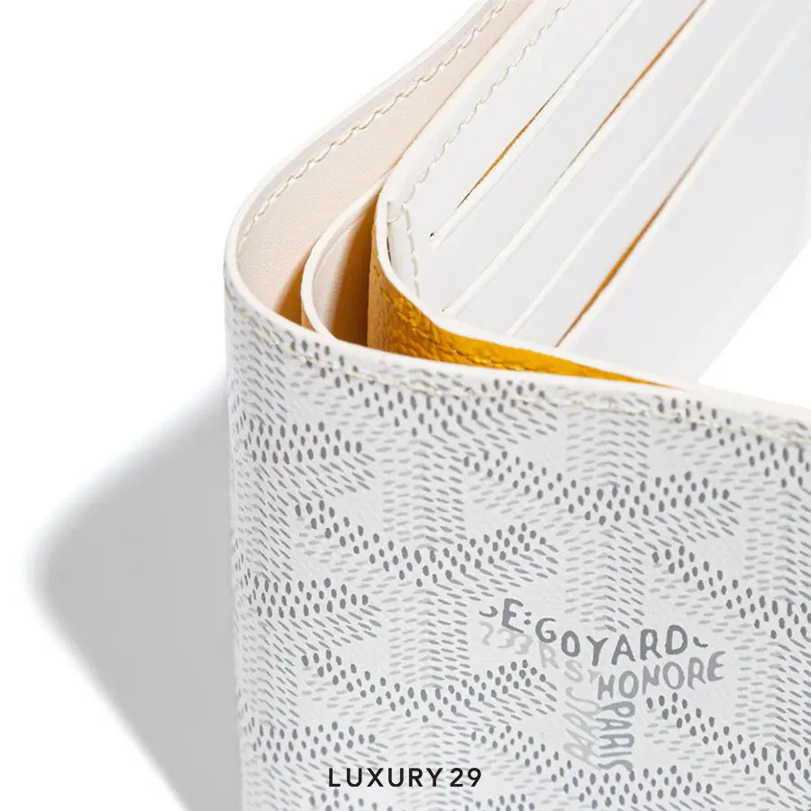 Goyard Victoire Wallet White GOYARD