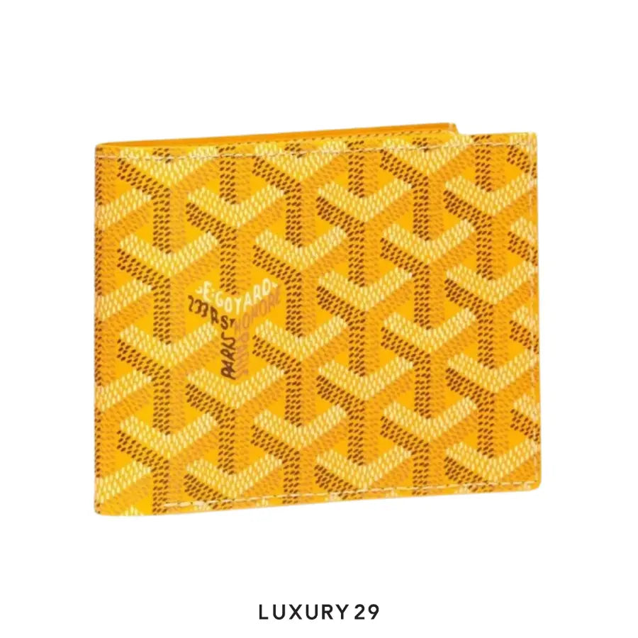 Goyard Victoire Wallet Yellow