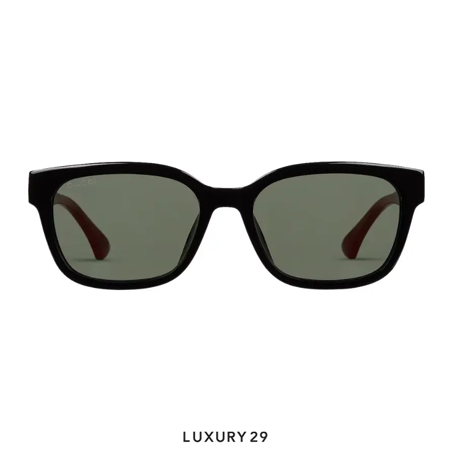 Gucci Low nose bridge fit square sunglasses black GUCCI Luxury29