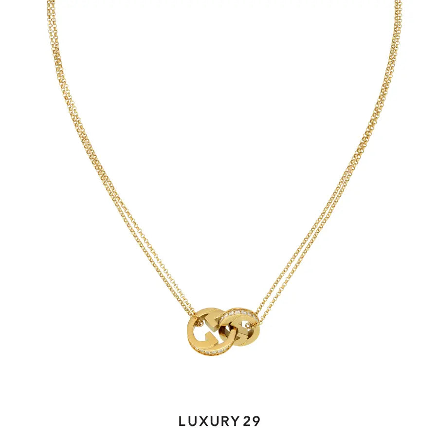 Gucci Blondie Double chain necklace GUCCI Luxury29