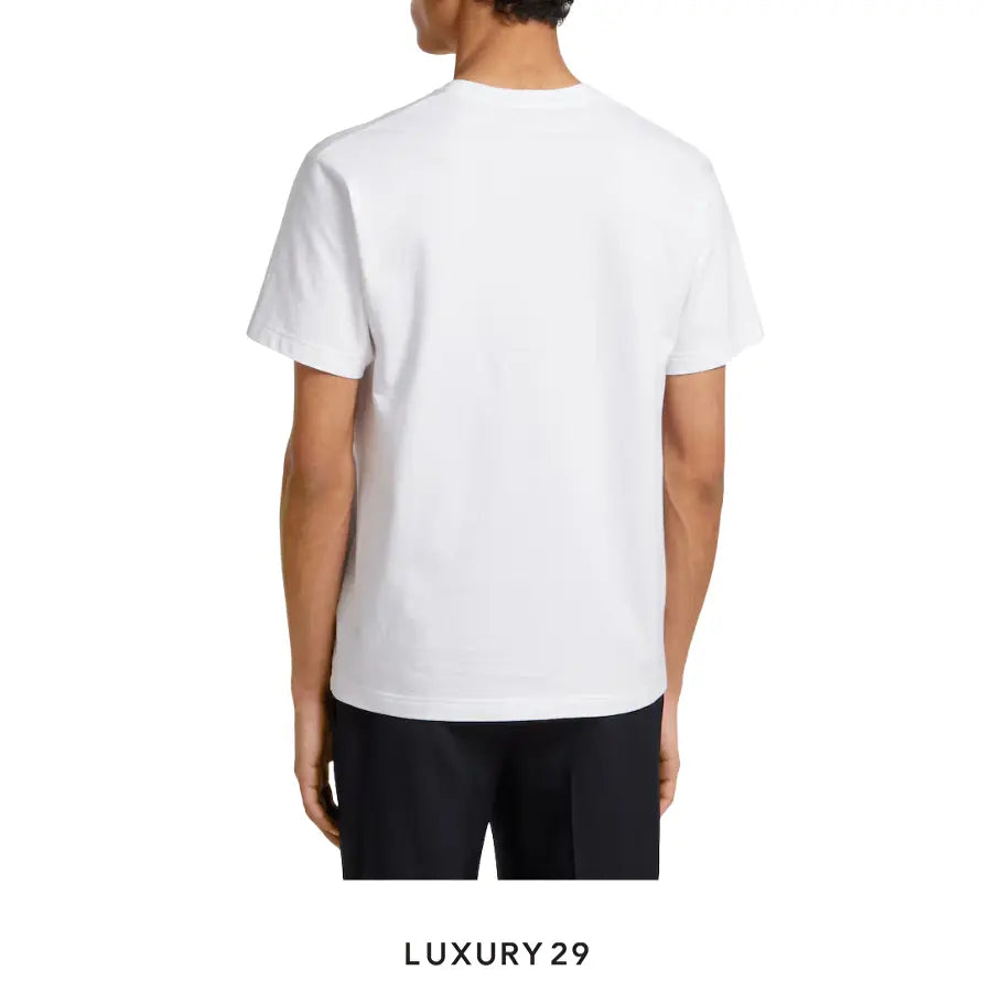 Gucci Printed cotton jersey T-shirt Double G and Horsebit print White GUCCI Luxury29