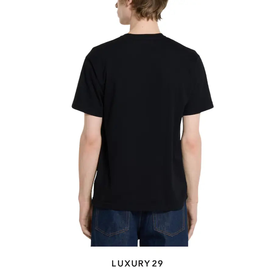 Gucci Printed cotton jersey T-shirt Gucci Interlocking G striped print Black/Neon GUCCI Luxury29