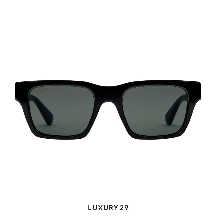 Gucci Rectangular frame sunglasses black GUCCI Luxury29