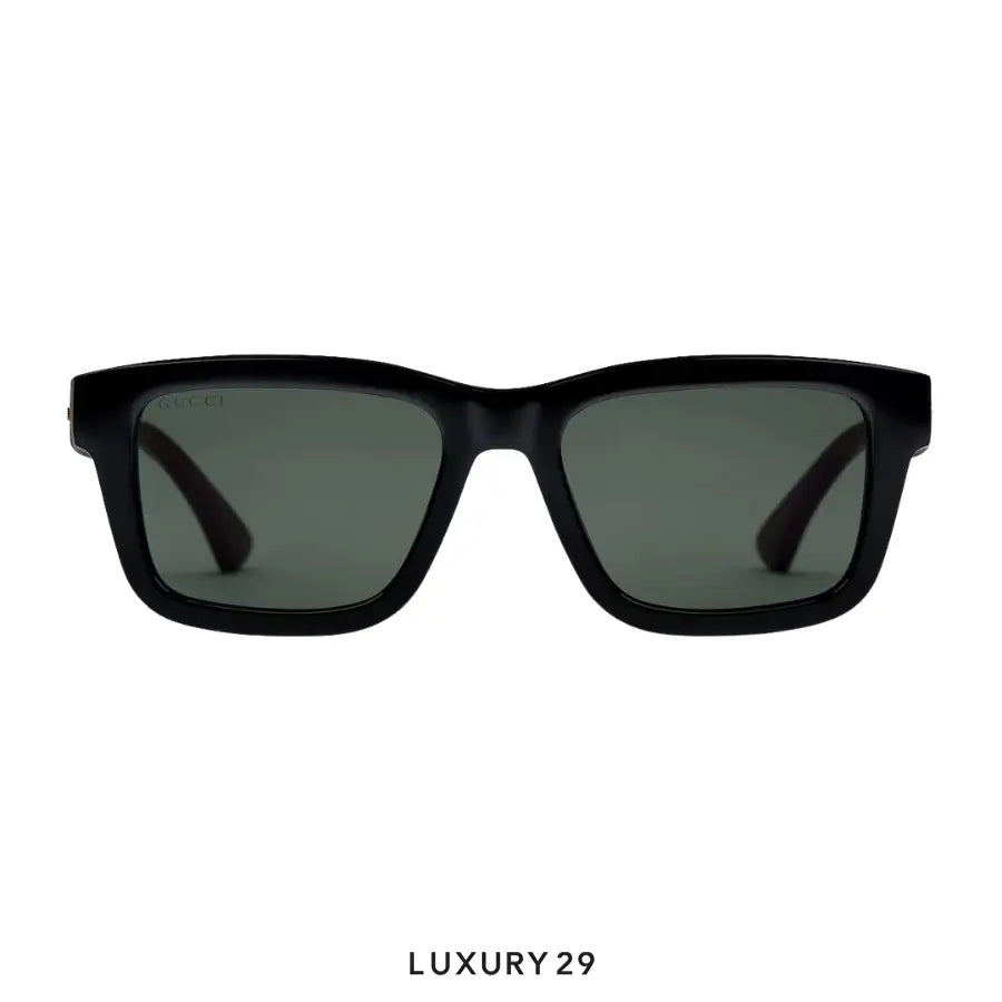 Gucci Rectangular frame sunglasses black GUCCI Luxury29