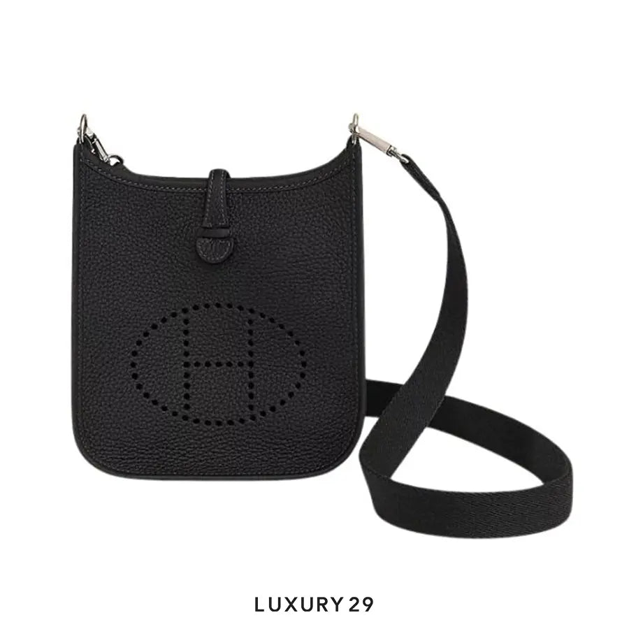 Hermes Evelyne 16 Amazone Bag Noir HERMES