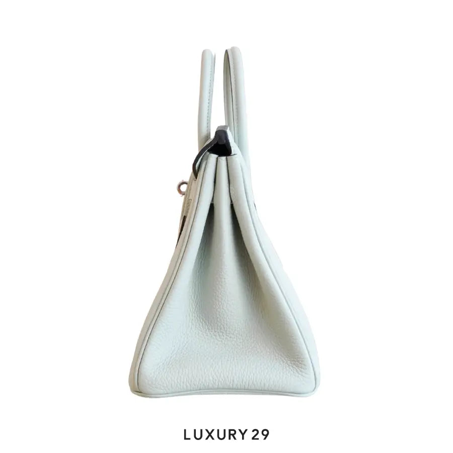 Hermes Birkin 25 Gris Neve Togo Palladium Hardware / B Stamp (2023) HERMES