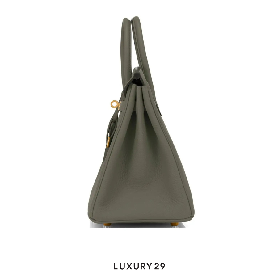 Hermes Birkin 25 Vert Maquis Bag Togo Gold Hardware Military Green K Stamp (2025) HERMES
