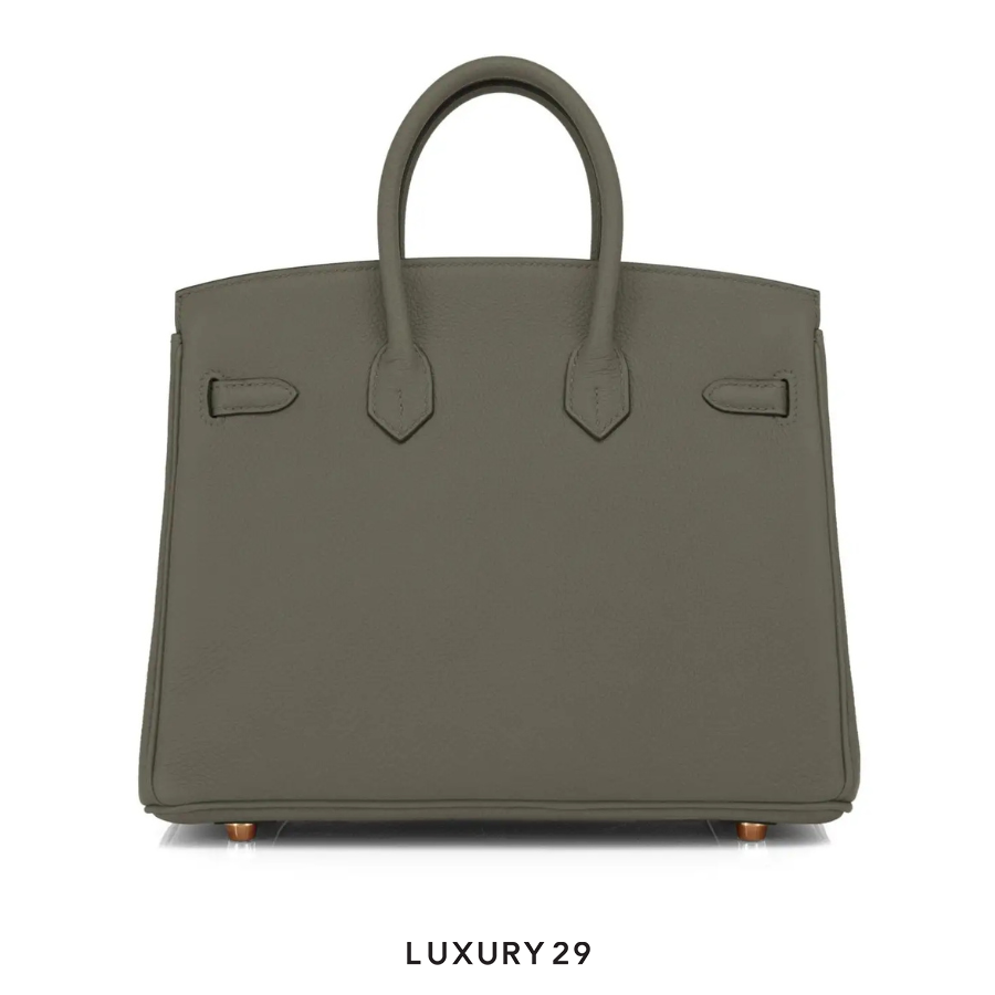 Hermes Birkin 25 Vert Maquis Bag Togo Gold Hardware Military Green K Stamp (2025) HERMES