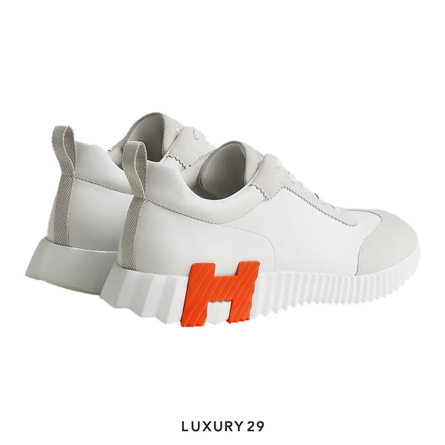Hermes Bouncing Orange Sneaker Blanc(M) HERMES