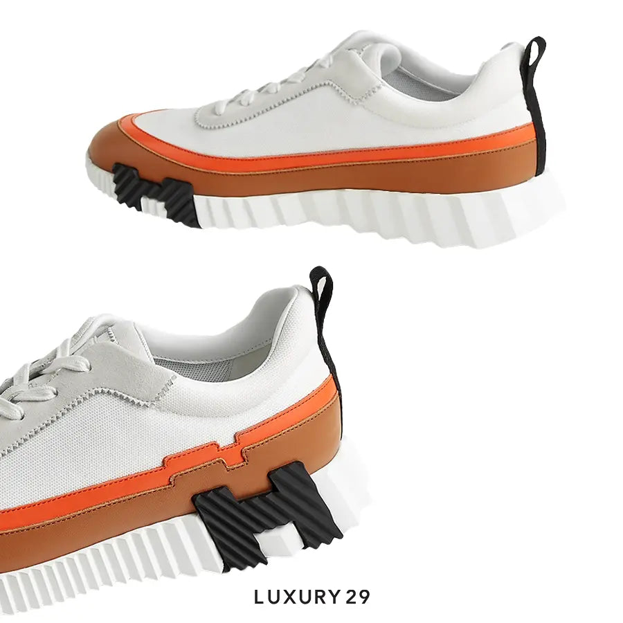 Hermes Bouncing Sneaker Multicolore Blanc HERMES