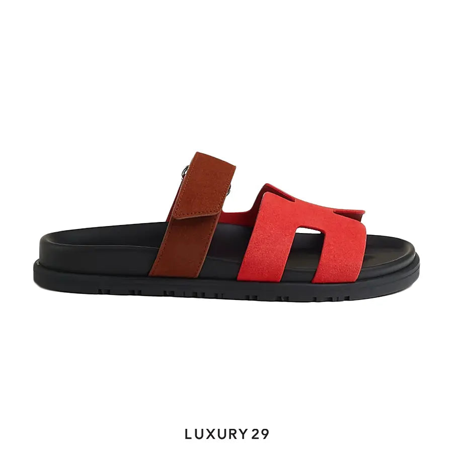 Hermes Chypre Sandal Rouge Cinetique / Gold