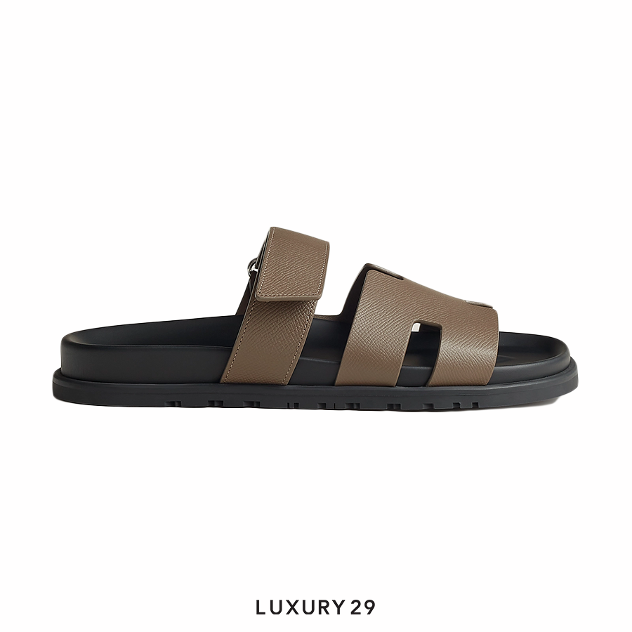Hermes Chypre sandal Etoupe