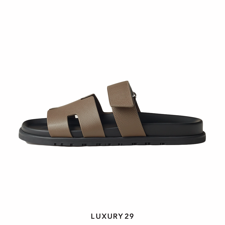 Hermes Chypre sandal Etoupe HERMES