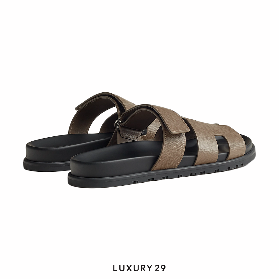 Hermes Chypre sandal Etoupe HERMES