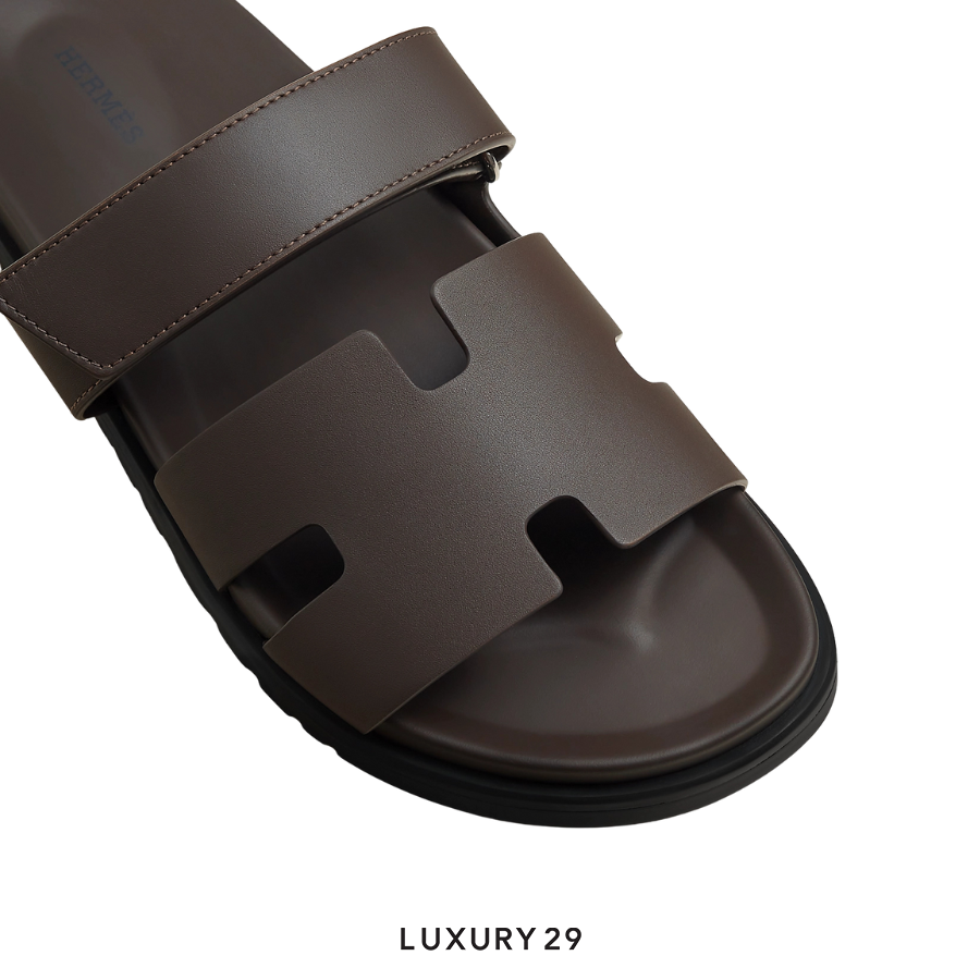 Hermes Chypre sandal Veau Ecorce HERMES