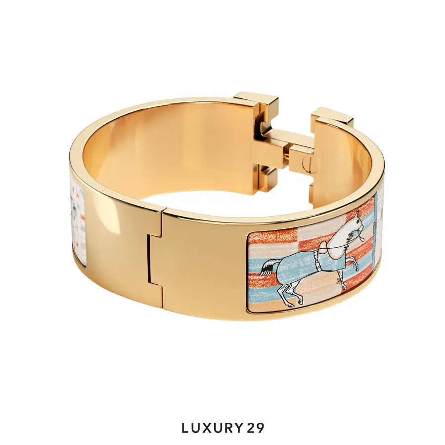 Hermes Clic Clac H Coloriages et Tenues de Jour bracelet PM solaire - Luxury29