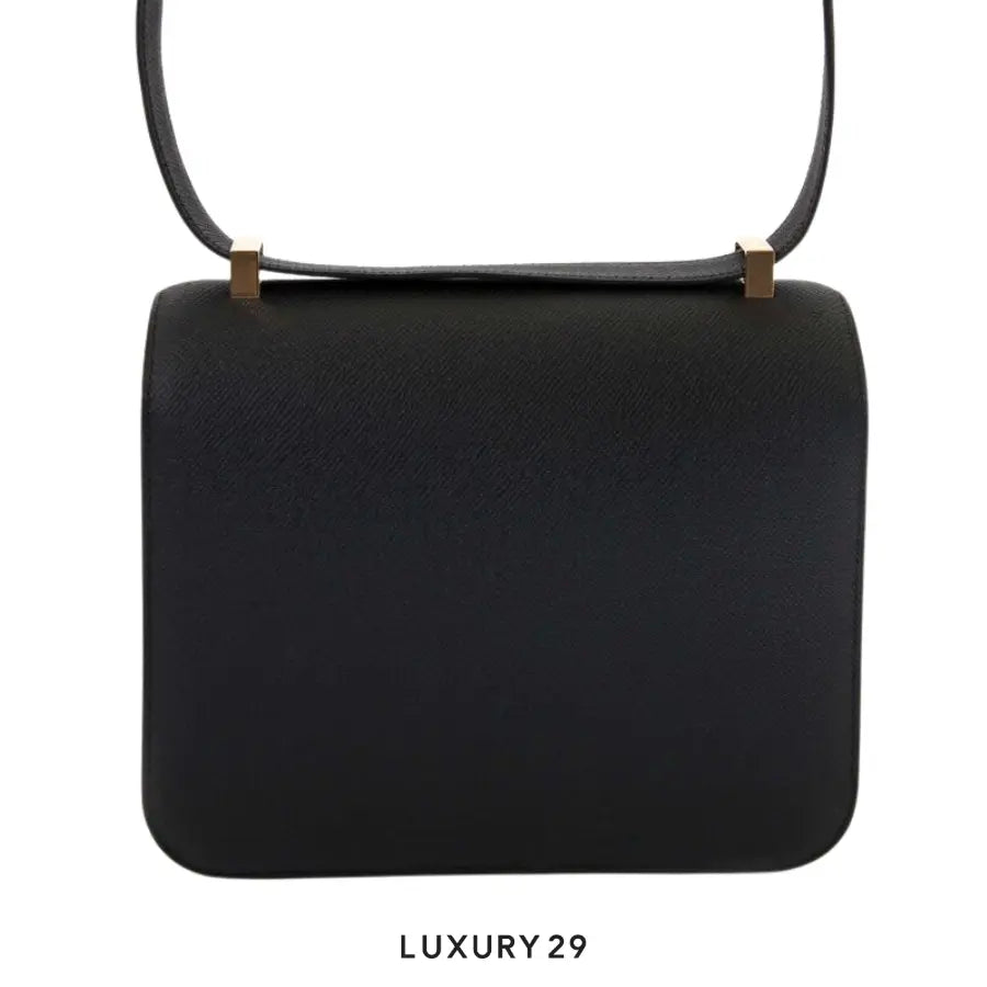 Hermes Constance III Miroir Veau Epsom Noir HERMES