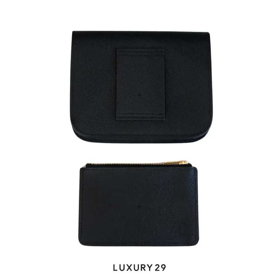 Hermes Constance Slim Compact Veau Epsom Noir HERMES