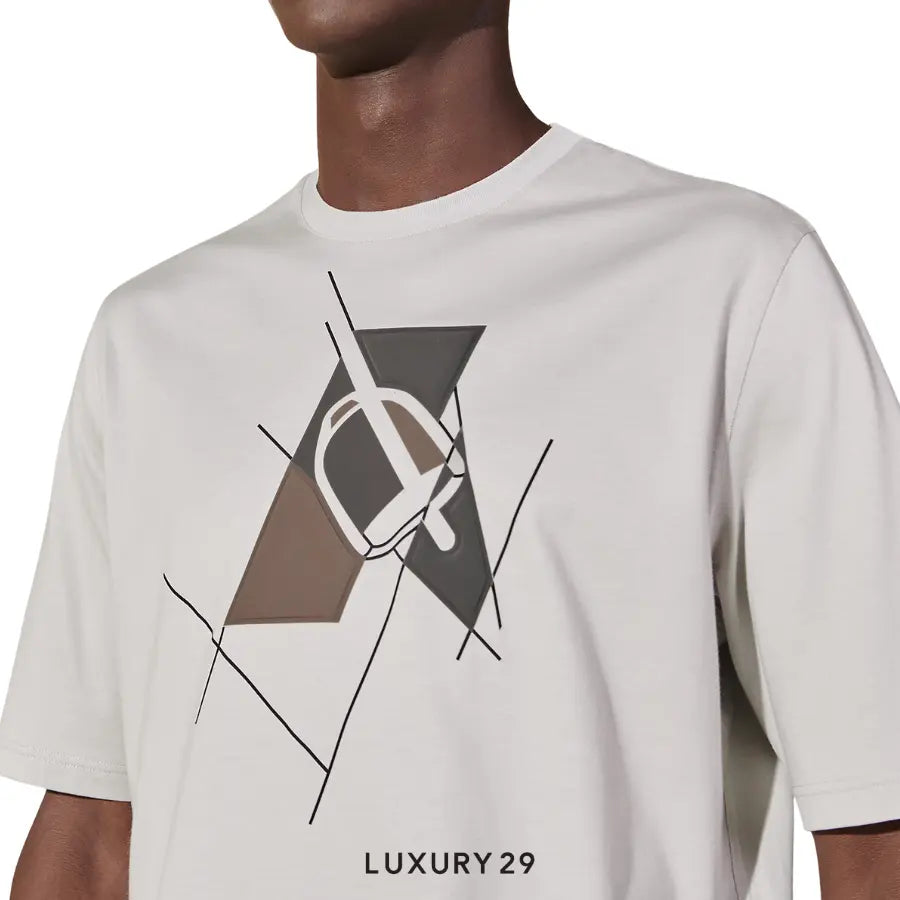 Hermes "Etrier en Fragments" t-shirt Vapeur