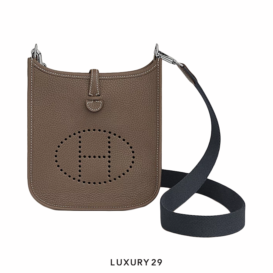 Hermes Evelyne 16 Amazone Bag Etoupe