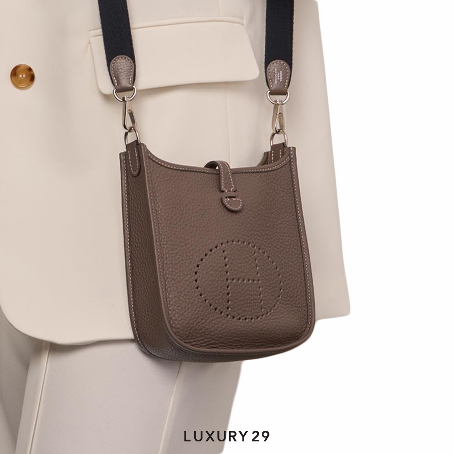 Hermes Evelyne 16 Amazone Bag Etoupe HERMES