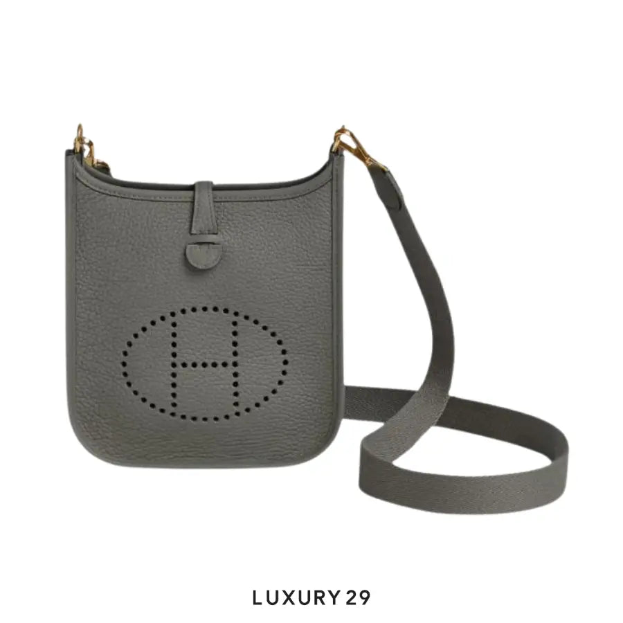 Hermes Evelyne 16 Amazone Bag Gris Meyer HERMES