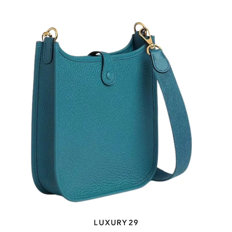 Hermes Evelyne 16 Amazone Bag New Bleu Jean HERMES