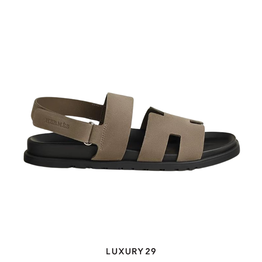 Hermes Genius sandal Etoupe HERMES