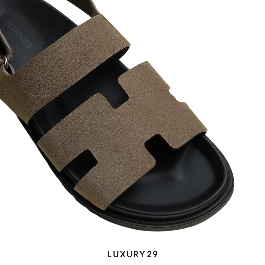 Hermes Genius sandal Etoupe HERMES