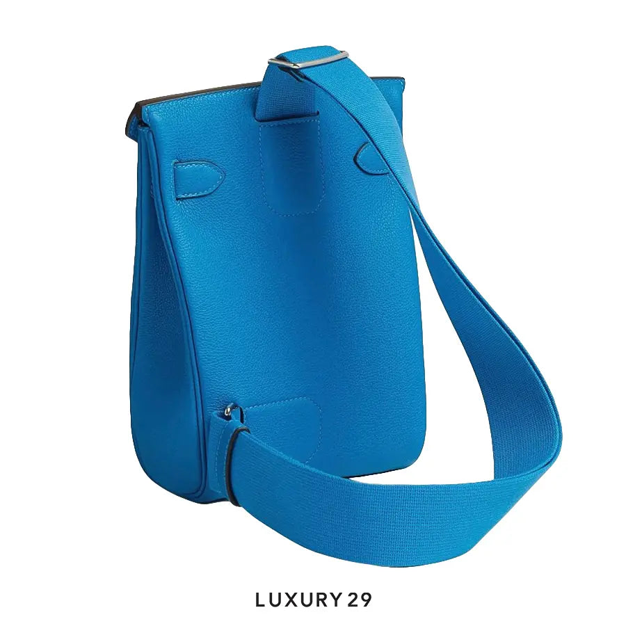 Hermes Hac A Dos PM Backpack Bleu HERMES
