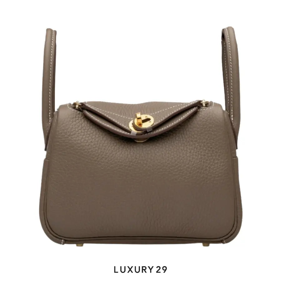 Hermes Lindy Mini Bag Etoupe